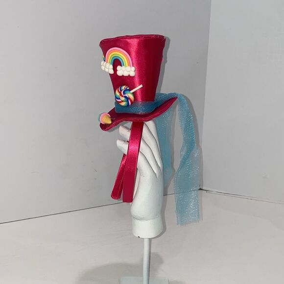 Halloween Candy Headband Top Hat One Size Pink - Picture 8 of 8